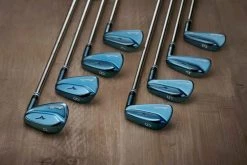 Mizuno Pro 221 Limited Edition Blue Irons -Fairway Wood Outlet Store 211002 03